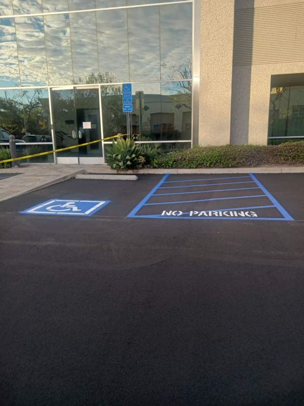 Handicap Parking Repair