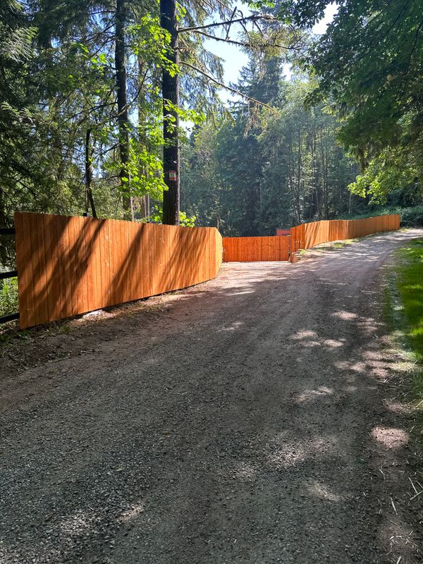 Wood Fence Construction