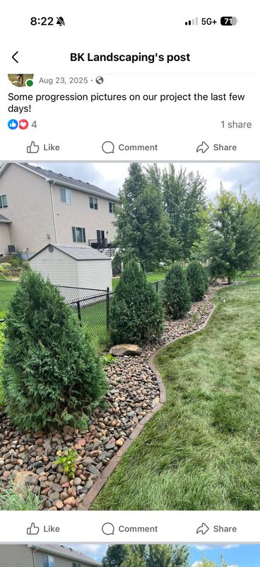 Shrub Installation