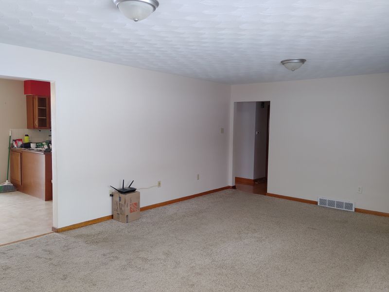 Open Concept Kitchen and Living Room