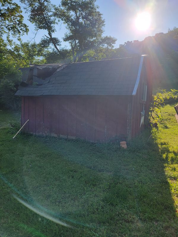 Shed removal