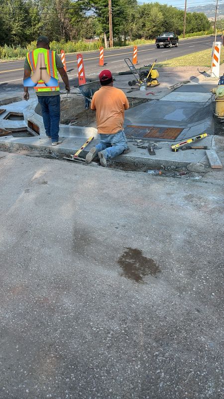 Sidewalk Installation
