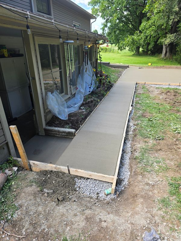 Sidewalk Installation