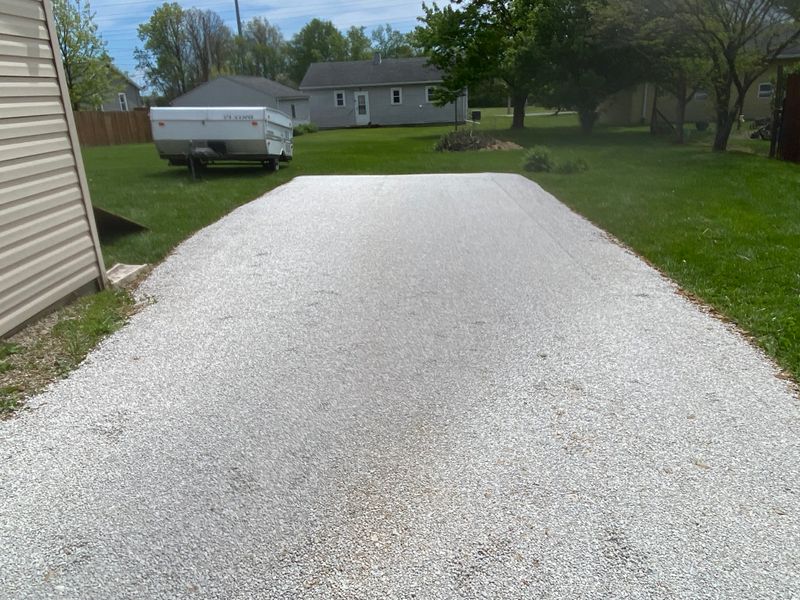 Shed Pad & Parking Area Installation