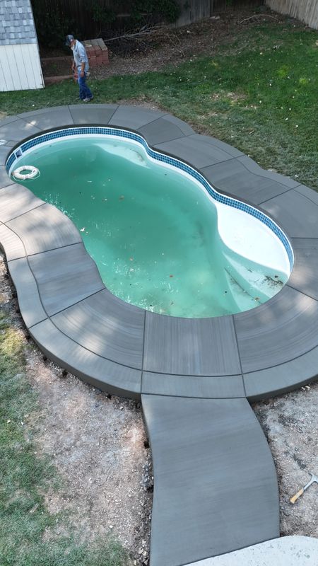 Stamped Concrete Installation