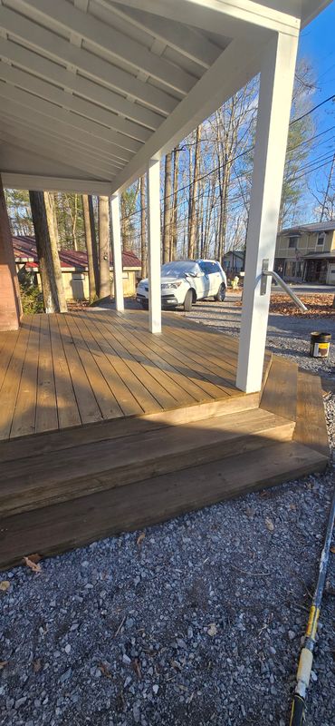 Deck Staining