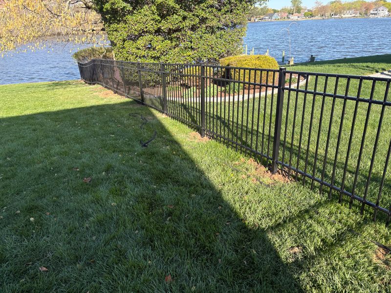 Fence installation