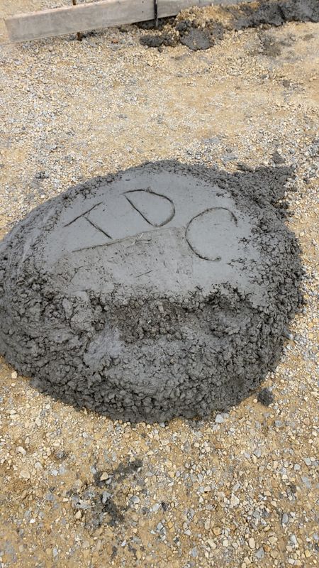 Stamped Concrete Installation