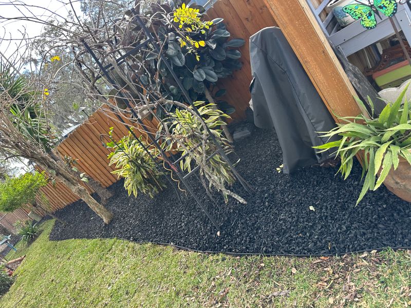 Rock & Mulch Installation
