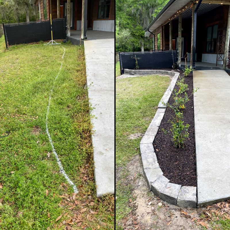 Outdoor Installations - Sod, Mulch, Rock, Pavers, Artificial Turf, Irrigation & Plants