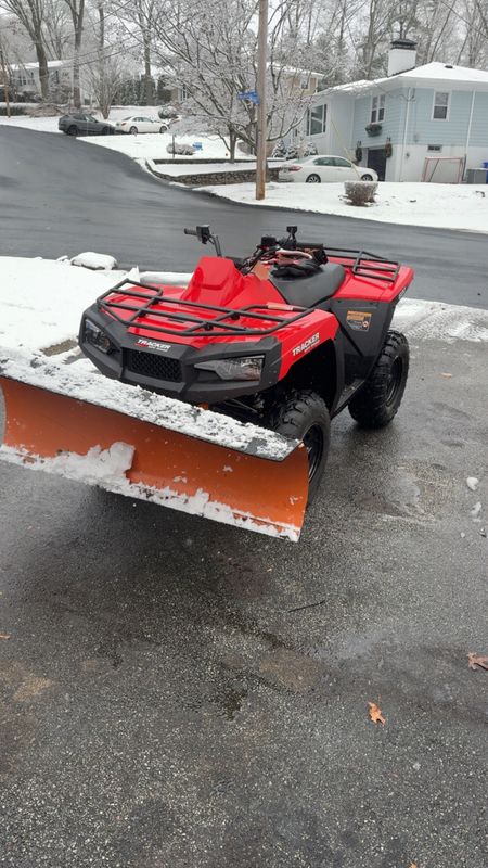 Snow plowing & salting