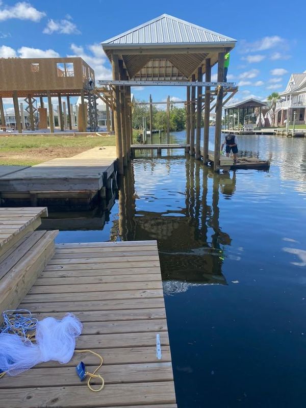 Boat House Construction