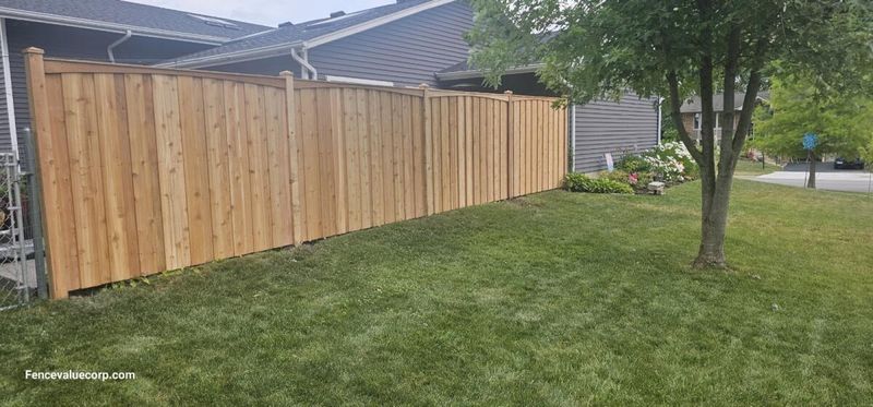 Elegant Security: Stunning 6' High Semi-Traditional Fence Project at Hoffman Estates