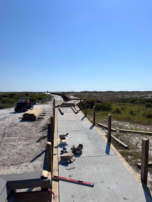 Dock Construction