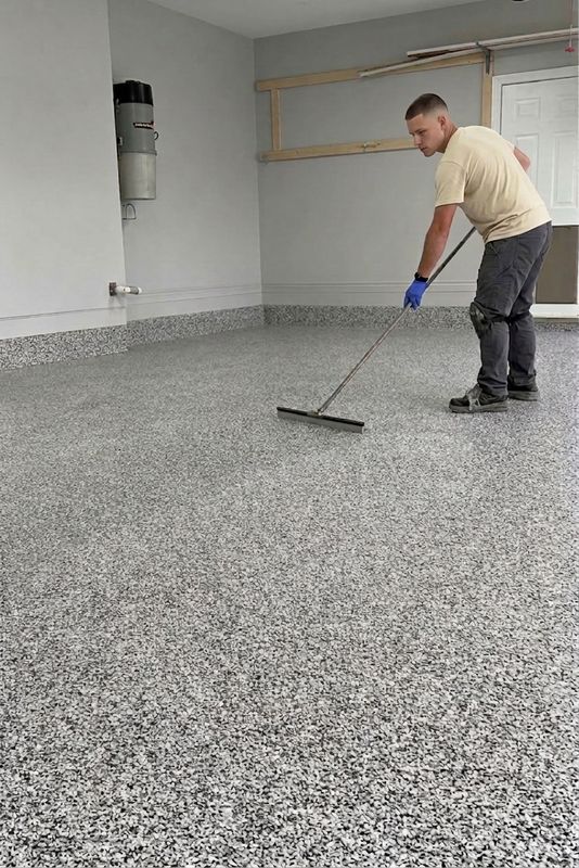 Epoxy Flake Flooring Systems