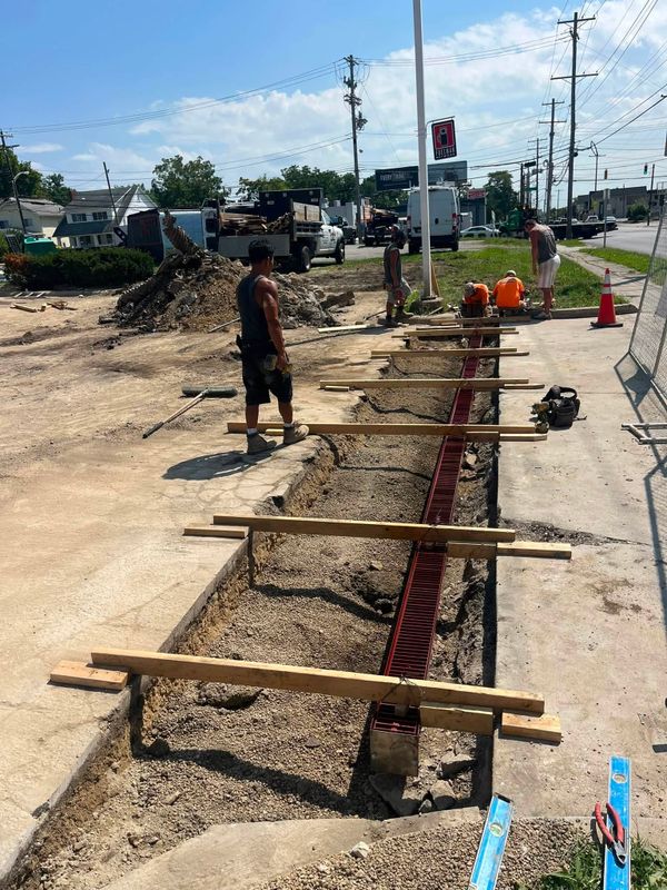 Sidewalk Installation