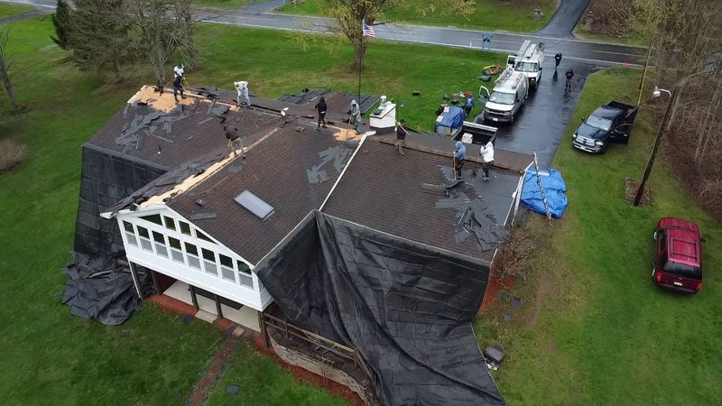 Swift and Seamless Roof Replacement with Gutter Cleaning and Skylight Installation by RFK Contracting