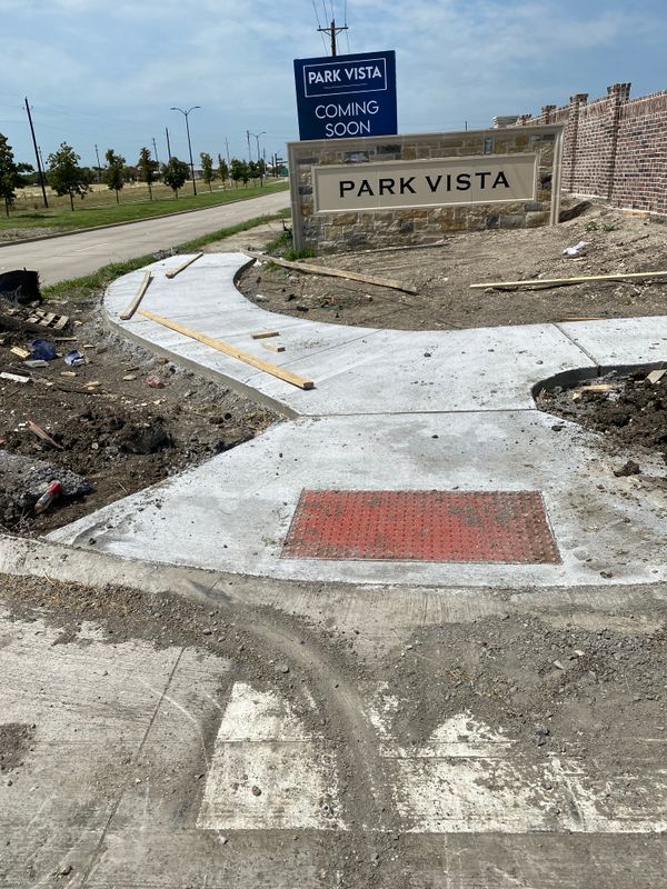 Concrete Walkway