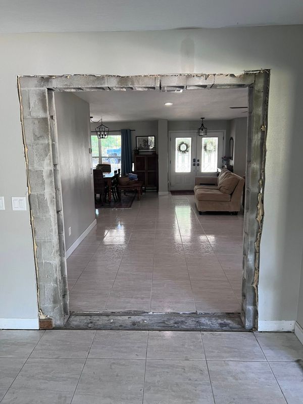 Seamless Doorway Transformation: Precision Concrete Cutting in Inverness, FL