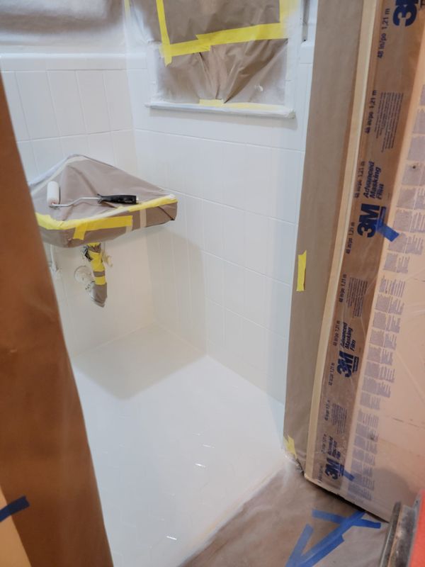 Shower Unit Refinishing