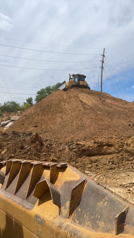 Dozer work and major grading