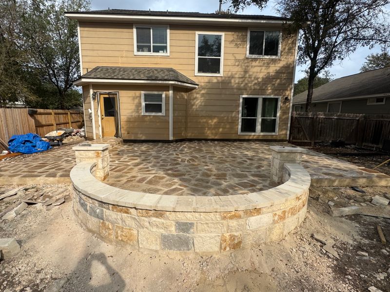 Natural Stone Hardscape