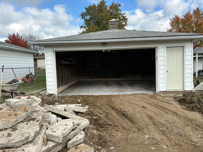 Driveway tear out and replacement