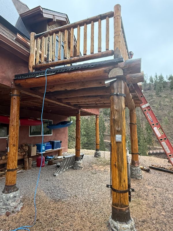 Log Home Restoration in Montana