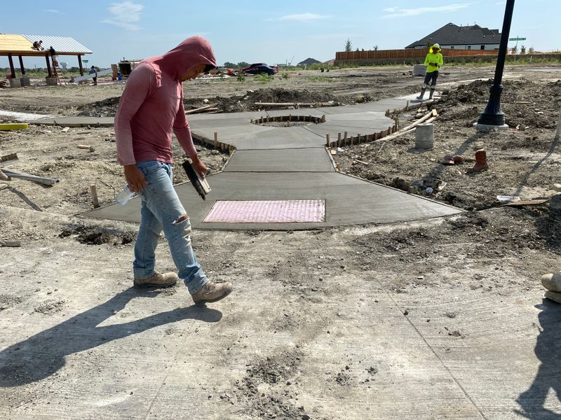 Concrete Walkway
