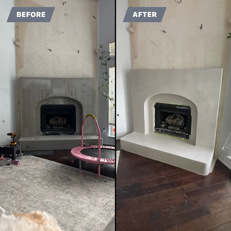 Interior plaster and stucco
