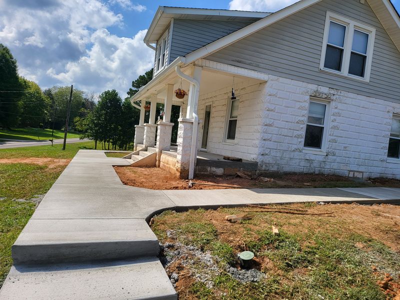 Sidewalk Installation
