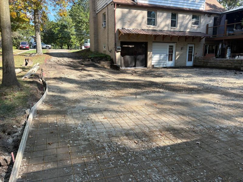 Driveway tear out and replacement