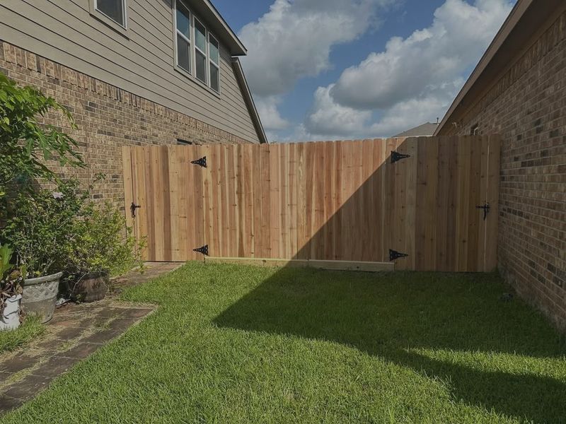 Wood Fence Installation