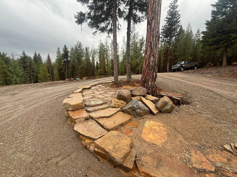 Rock Retaining Walls