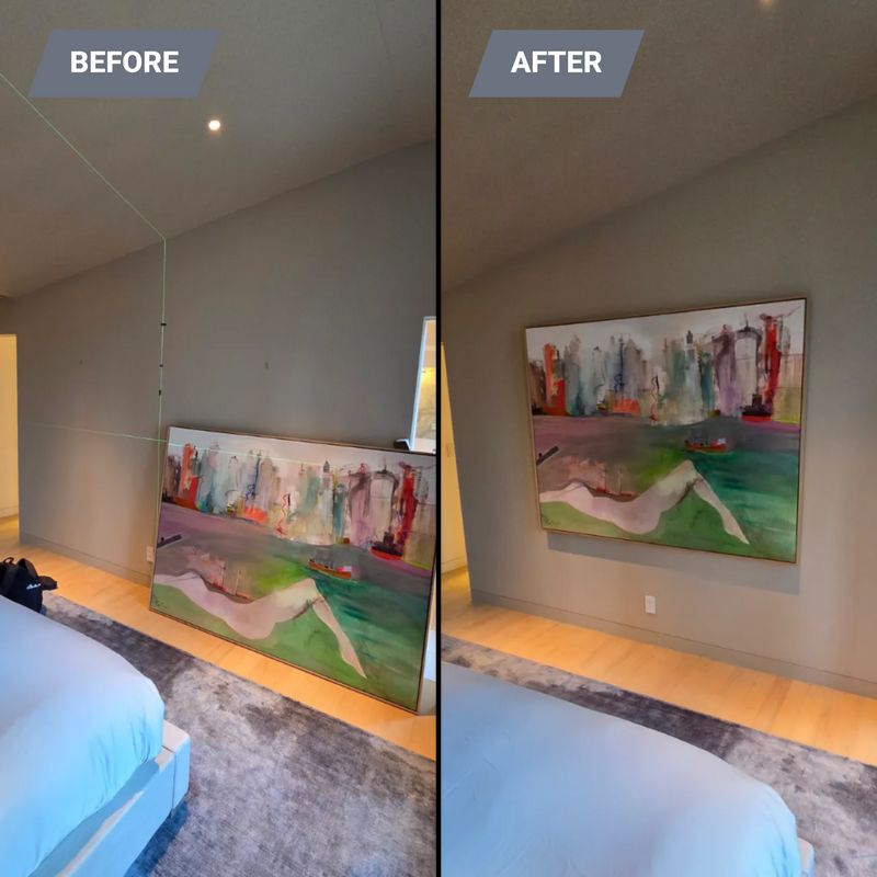 Picture hanging and Art installation