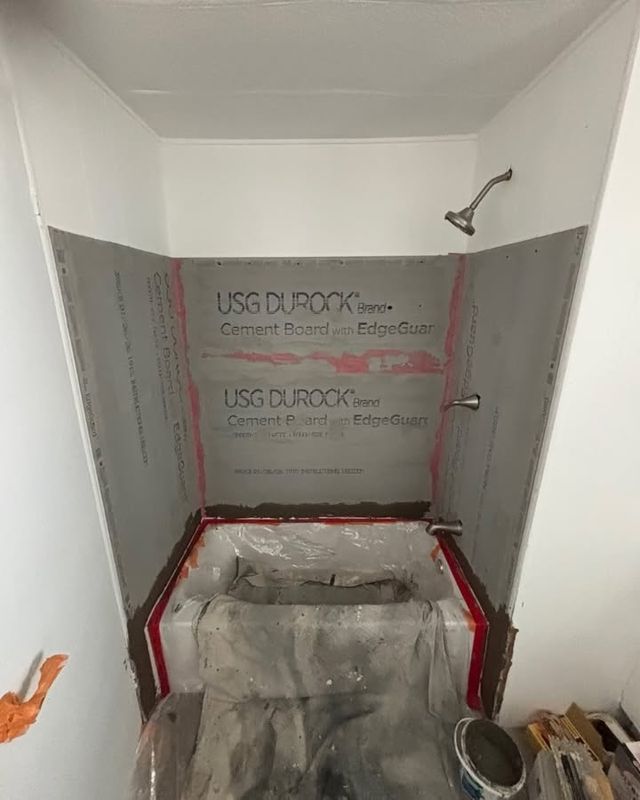 Drywall installation or replacement