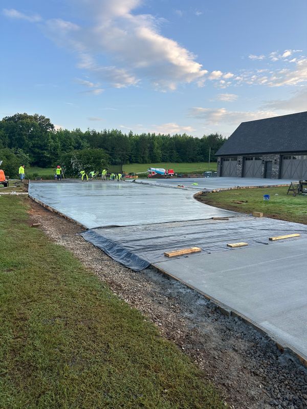 Concrete Driveway Installation