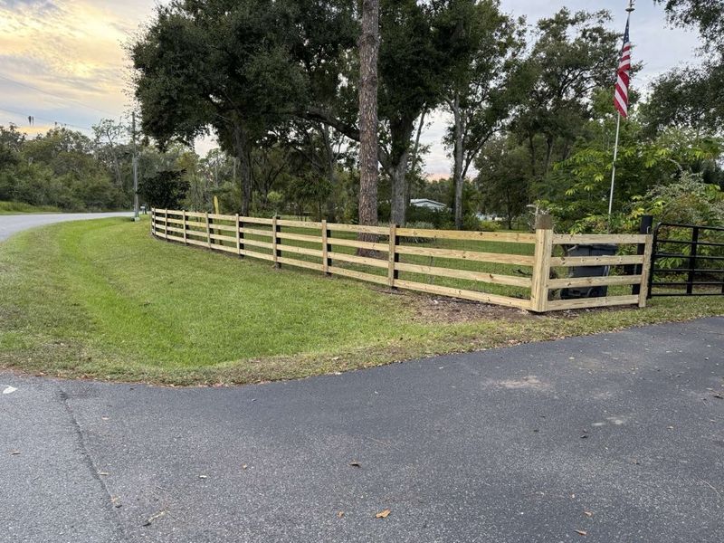 Wooden Fencing