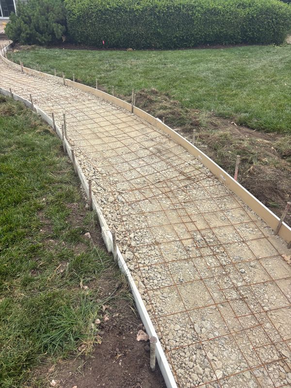 Sidewalk Installation
