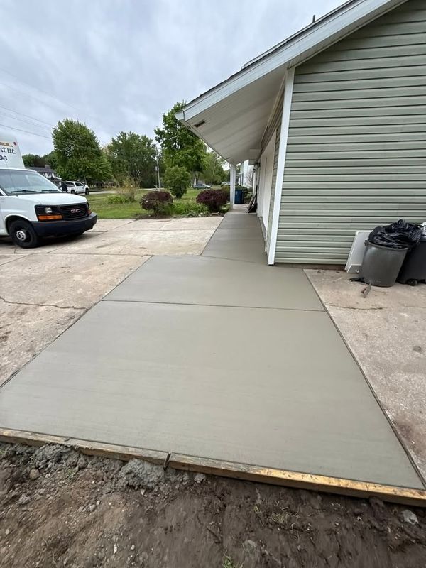 Concrete Walkway