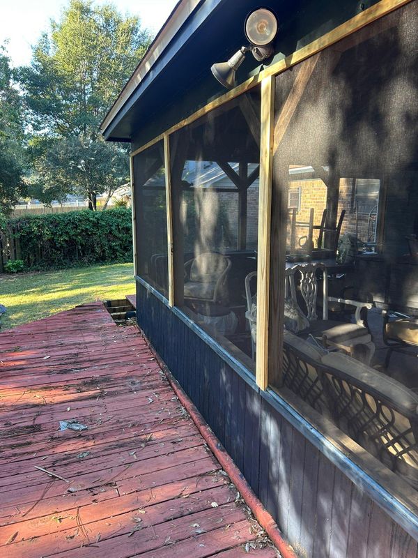 Screen Room Repairs