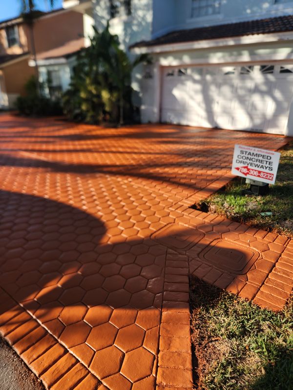 Transform Your Driveway with Beautiful Stamped Concrete