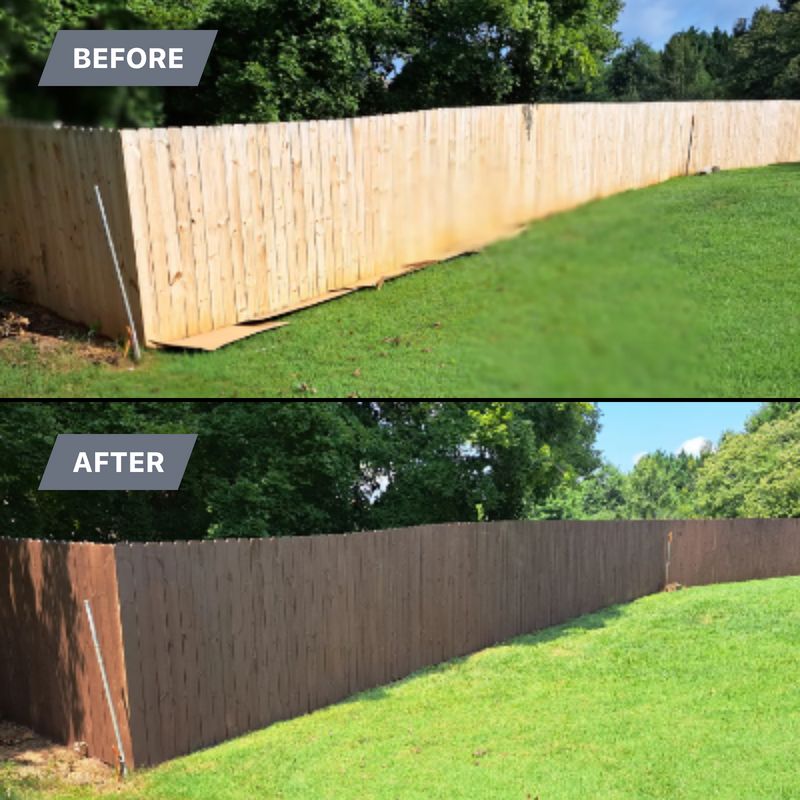 Fence Staining