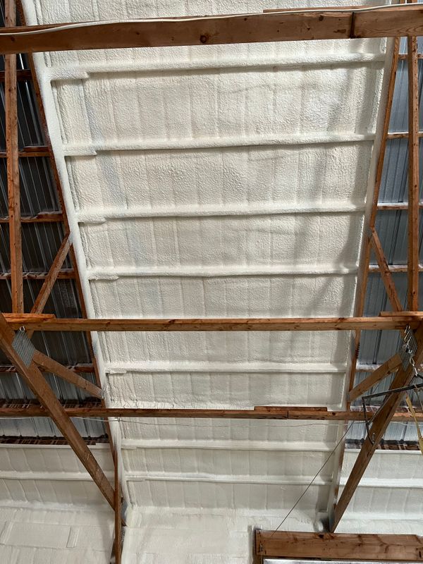 New Home Construction Spray Foam Insulation