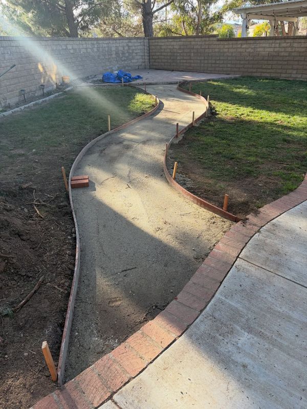 Sidewalk Installation