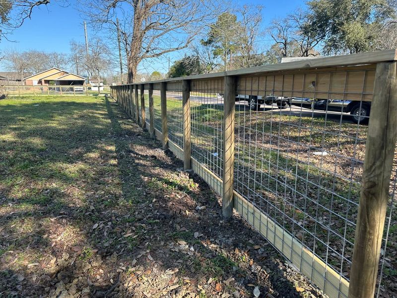Wood Fence Installation