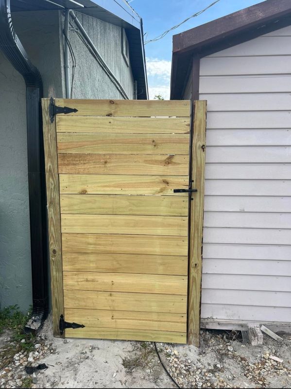 Wood Fence