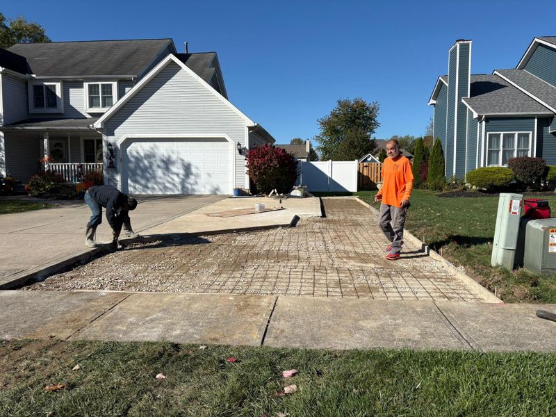 Driveway tear out and replacement