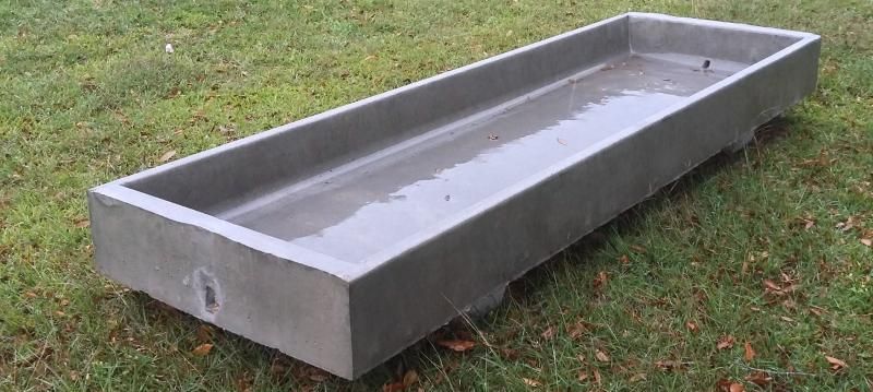 Concrete Feed Troughs