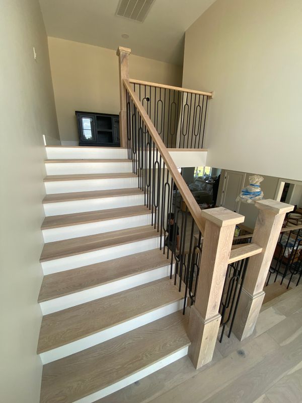 Finished stairs